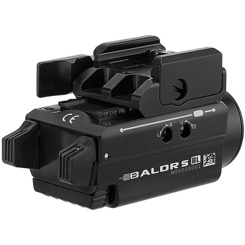Фонарь с ЛЦУ Olight Baldr S Blue Laser Black