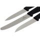 Набір кухонний Victorinox SwissClassic Paring Set 3 ножа з чорн. ручкою (8,8,11см) у подар.упак.