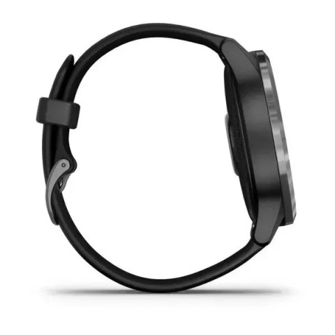 Смарт-годинник Garmin vivoactive 4 чорний із грифельним безелем