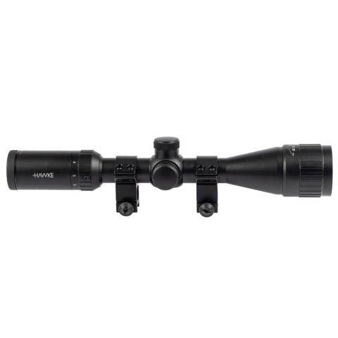 Приціл оптичний Hawke Fast Mount 3-9x40 AO сітка Mil Dot. Кільца на Weaver