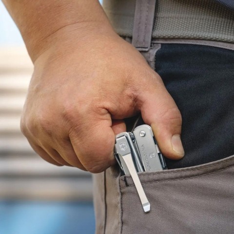 Мультитул Victorinox Swisstool MX Clip 115мм,27функ (блістер)