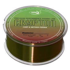 Леска Katran Crypton Carp & Method Feeder 300m (green-red) 0.215mm 8.85lb/4.01kg