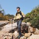 Трекінгова палиця Naturehike CNK2450DS012, 103-120 см, фіолетова
