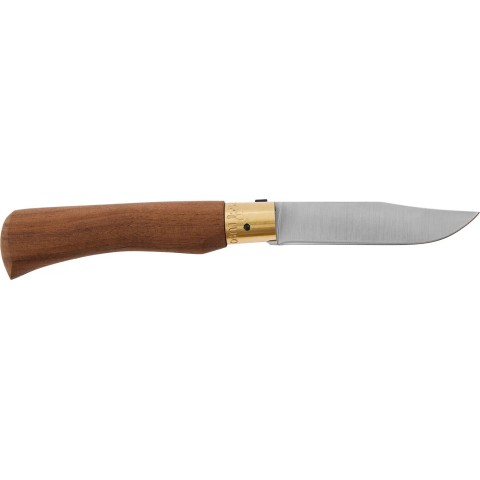 Нож Old Bear Gift Box - Classic M, sheath in leather ц:walnut