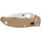 Нож Spyderco Manix 2 Brown Canvas Micarta ц:brown
