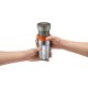 Портативна еспресо-кавоварка Wacaco Nanopresso сіра, механічна, для меленої кави