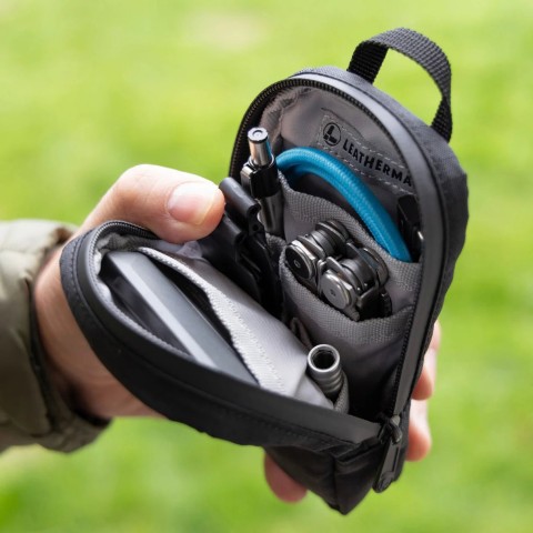 Нейлоновый кейс-пауч для хранения и транспортировки мультиинструментов Leatherman, серый