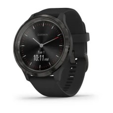 Смарт-годинник Garmin vivomove 3 із грифельним безелем та чорними корпусом і ремінцем