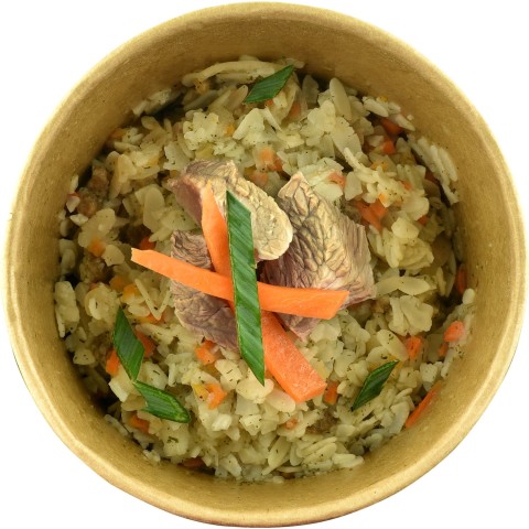 Рис з телятиною  Happy Elk