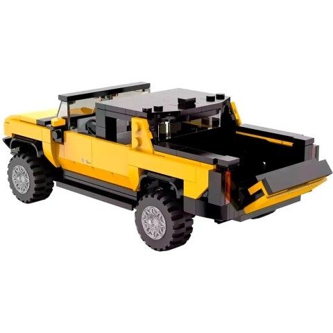Машинка Rastar Hummer EV конструктор bricks 1:30 ц:оранжевый