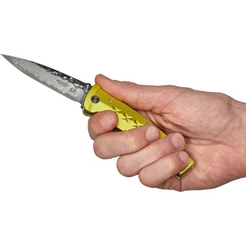 Нож Mcusta Fusion Damascus ц:yellow