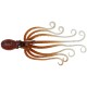 Силикон Savage Gear 3D Octopus 100mm 35.0g Brown Glow (поштучно)