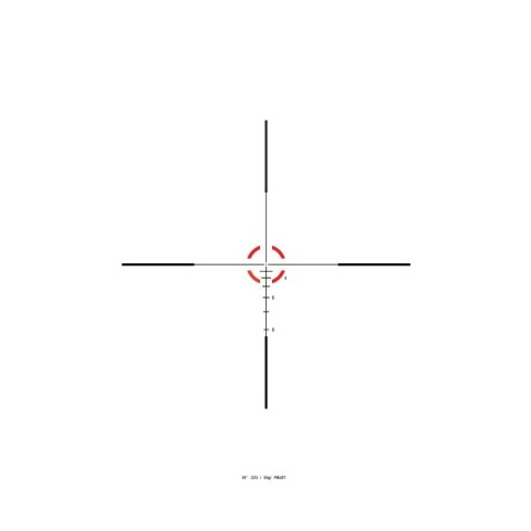 Прицел оптический TRIJICON Credo 1-6x24 (30 мм) illum. 55gr .223 SFP Red