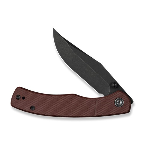 Ніж складаний кишеньковий Civivi Clingman, (7.6 см) Nitro-V / G10 темно-червоний