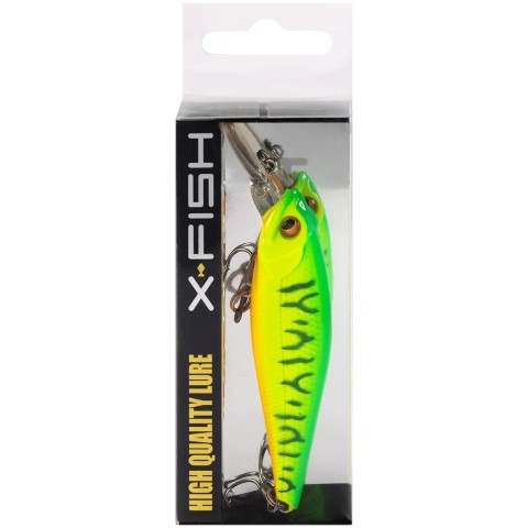 Воблер X-Fish Robber 80F 80mm 9.5g #050 (0.5-1.0m)