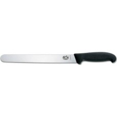 Нож кухонный для нарезки слайсами Victorinox Fibrox 30 см, черный