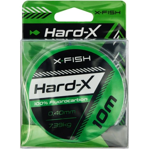 Флюорокарбон X-Fish Hard-X 10m (clear) 0.40mm 7.39kg