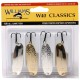Набор блесен Williams Wabler W40 Original Classics 4-Pack