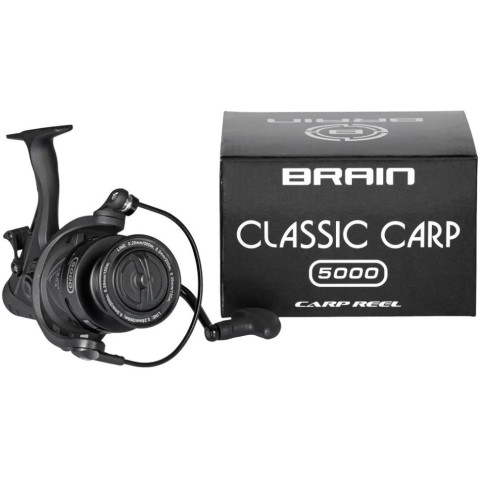 Котушка Brain Classic Carp Baitrunner 4000 4+1BB 5.0:1 Screw Handle
