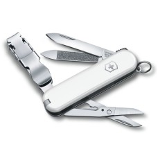 Ніж Victorinox NailClip 580 лезо 65мм,8функ,біл