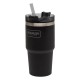 Термочашка з соломинкою Stanley Adventure Quencher 0.6 л Чорна