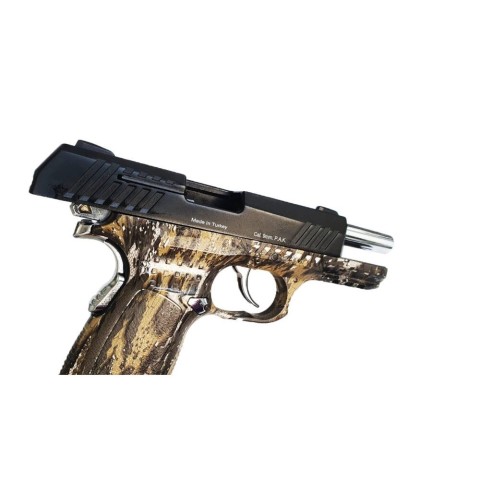 Стартовий пістолет KUZEY A-100#5 Black/Camo Grips