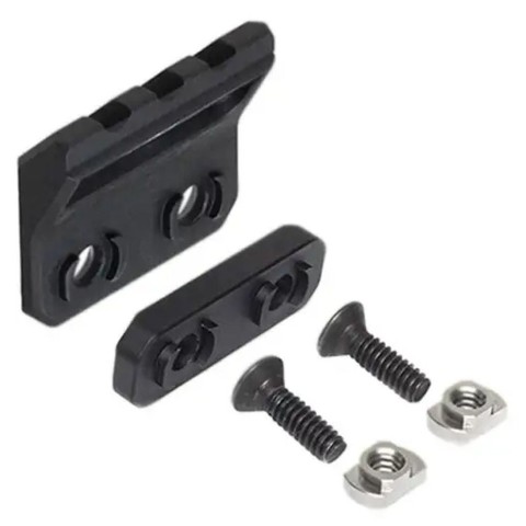 Планка Leapers M-LOK Picatinny 3 slots під кутом 45° black