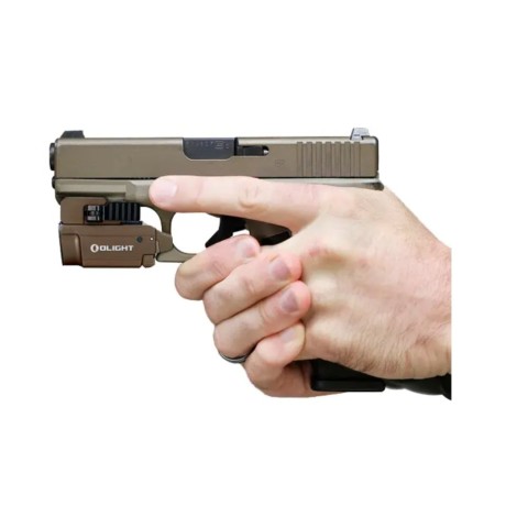 Ліхтар з ЛЦВ Olight Baldr Mini Green Laser Desert Tan