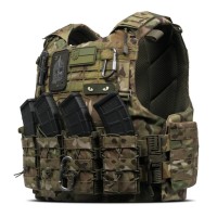 Плитоноска Ukrarmor IBV (аналог IOTV). Збільшена площа захисту S/M Мультикам