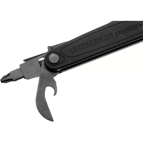Мультитул Leatherman 832601 CHARGE PLUS BLACK метрич. биты, синтет. чехол, карт. коробка black