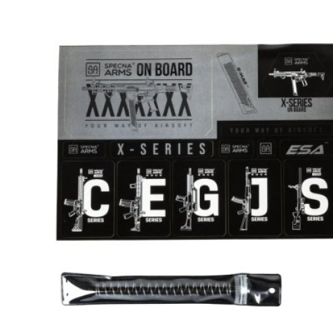 Пістолет-кулемет Specna Arms SA-FX02 Flex Hal Etu with orange discharge device Half-Tan