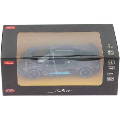 Машинка Rastar Bugatti DIVO 1:32 ц:серый