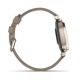 Смарт-часы Garmin Lily 2 Classic кремово-золотистые с кофейным нейлоновым ремешком