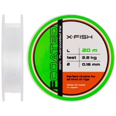 Флюорокарбон X-Fish FCoated 20m 0.16mm 2.8kg