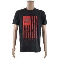 Футболка Savage Short sleeve T-Shirt/Savage Flag 2XL ц:черный