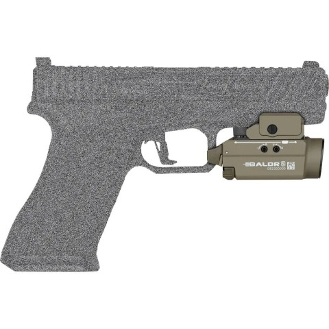 Ліхтар з ЛЦВ Olight Baldr S Green Laser Flat Dark Earth