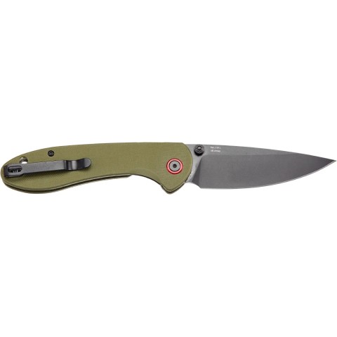Нож CJRB Feldspar Black Blade, AR-RPM9 Steel, ц:green