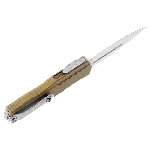 Ніж Microtech Cypher II D/E OTF, Apoc, руків'я tan