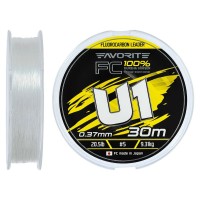 Флюорокарбон Favorite U1 FC 30m #5.0/0.37mm 20.5lb/9.31kg