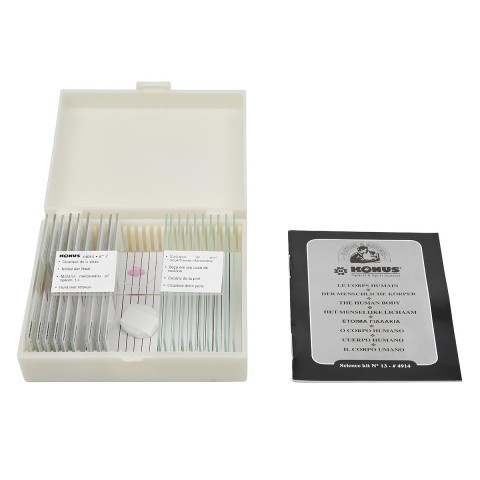 Набір мікропрепаратів KONUS Патологічні тканини людського тіла, частина I (10 шт.)