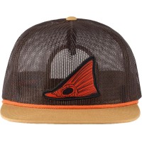 Кепка Grundens Tailing Red Mesh Trucker One size Dark Brown/Whiskey