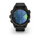Смарт-годинник Garmin Descent Mk3i (43 мм) карбоново-сірий DLC титановий з чорним силіконовим ремінцем і Descent T2 Transceiver