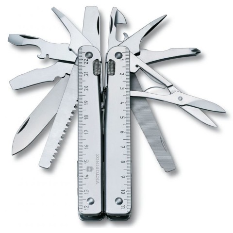 Мультитул Victorinox Swisstool X 115мм,28функ+чорн.шкір.чохол