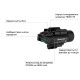 Фонарь с ЛЦУ Olight Baldr Pro Green Laser Black