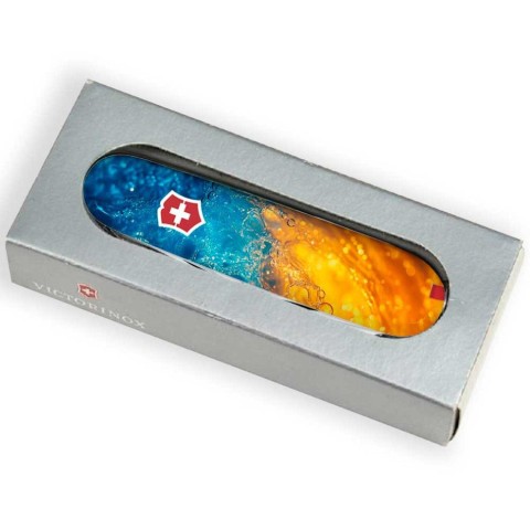 Ніж Victorinox Spartan Ukraine 91мм,13функ ,Жовто-сині бризки