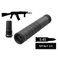 Газорозвантажений 2в1 розбірний пбс+пламегас AFTactical S44GF24 WBP Jack Tactical