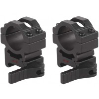 Кільця Vector Optics 25,4 мм швидкоз'ємні середні на Вівер/Пікатіні