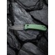 Ніж складаний кишеньковий Civivi Qubit, (7.6 см) Damascus / Aluminum темно-зелений