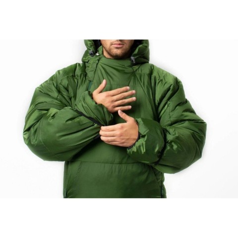 Спальний мішок, що надівається Selkbag ORIGINAL, розмір M, зелений