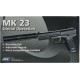 Пистолет страйкбольный ASG MK23 Gas 6 мм black